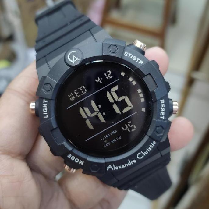 Jam PRIA ORINAL Alexandre Christie Ac 9388 MH Rubber Solid