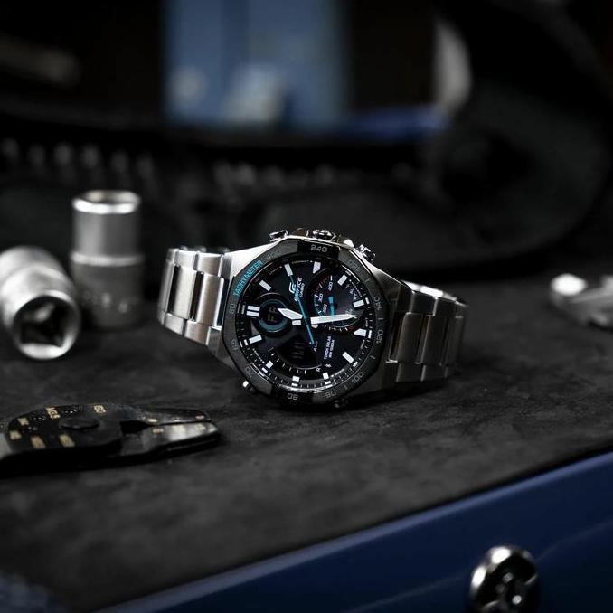 Casio Edifice ECB-950DB-1ADF / Edifice ECB950DB-1A Orinal & Garansi