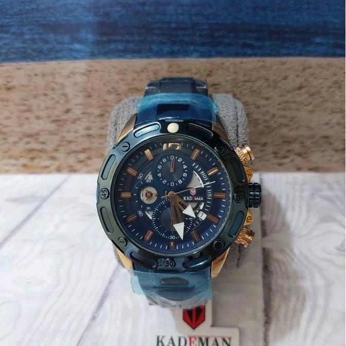 KADEMAN CHRONO AKTIF JAM TANGAN PRIA ORIGINAL BRAND KADEMAN Watches LUIS