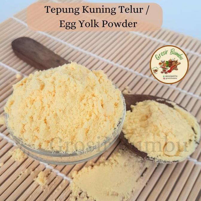 Tepung kuning telur 250gram/ egg yolk powder
