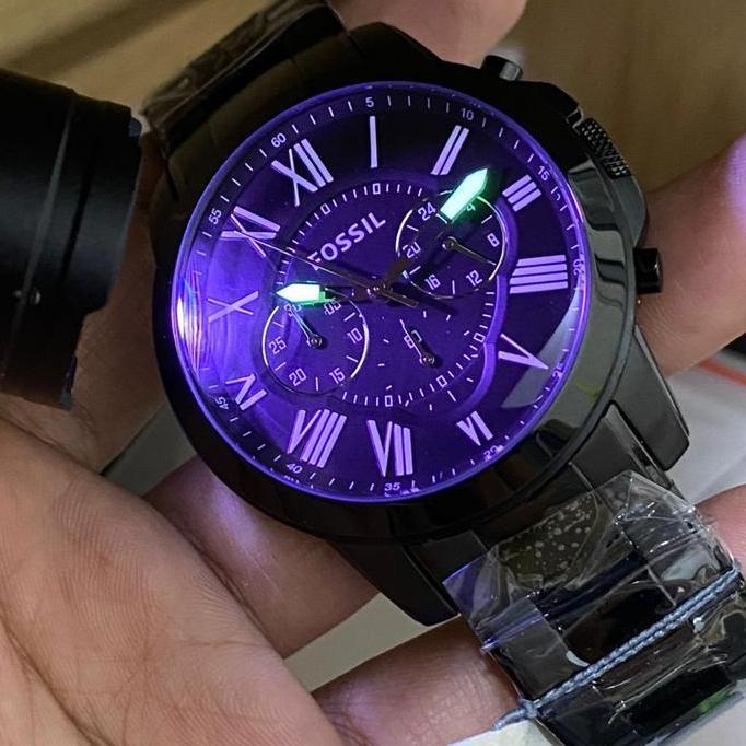 FS4832 Chronograph Men Black Dial Black Stainless Steel Orinal