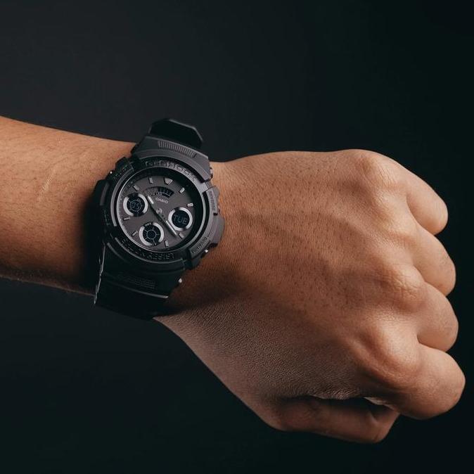 Casio G-Shock AW-591BB-1ADR - Jam Tangan Pria GSHOCK AW591 AW591BB