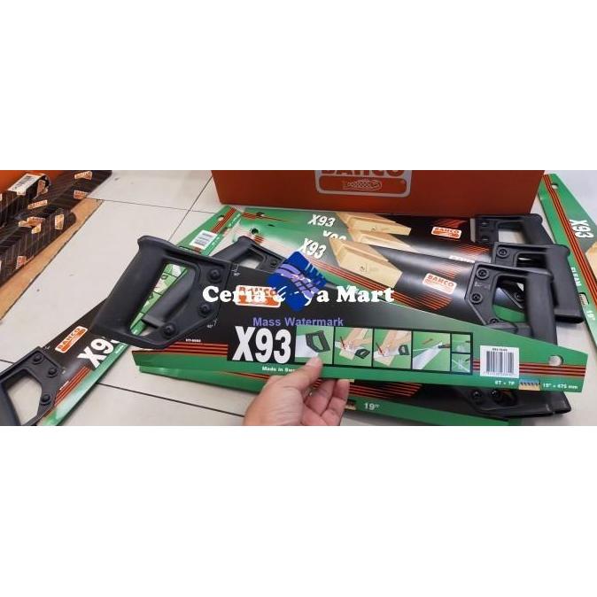 TERBARU Bahco X93 Gergaji Kayu 19" 19 inch Original Bahco X 93 Asli BISA GOSEND