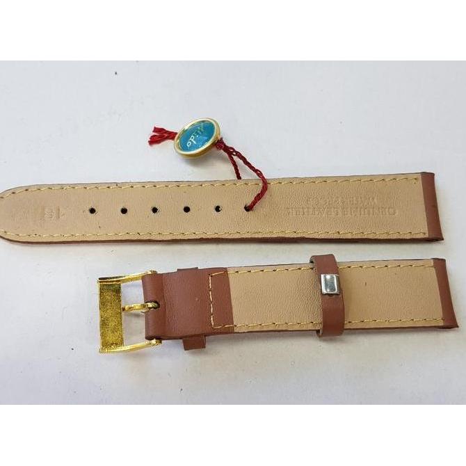 Tali kulit untuk jam mido orinal seri 8439 8299 8298 warna coklat mu