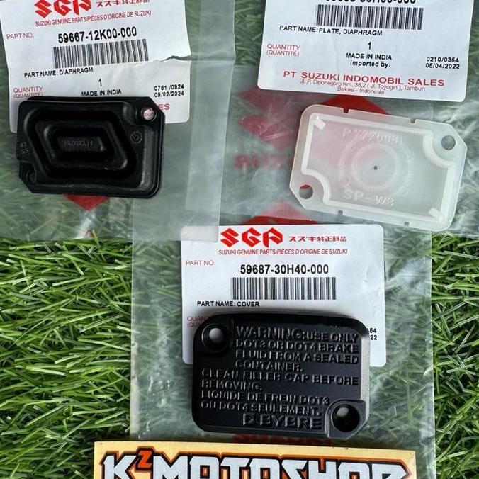 Sgp Karet Seal Tutup Tempat Minyak Rem Depan Satria Fu Injeksi Gsx Plate Diaphragm Front Master Cyli