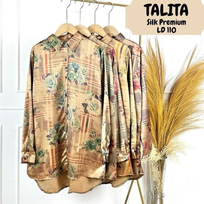 Talita Atasan Tunik Wanita Muslim Terbaru LD 110