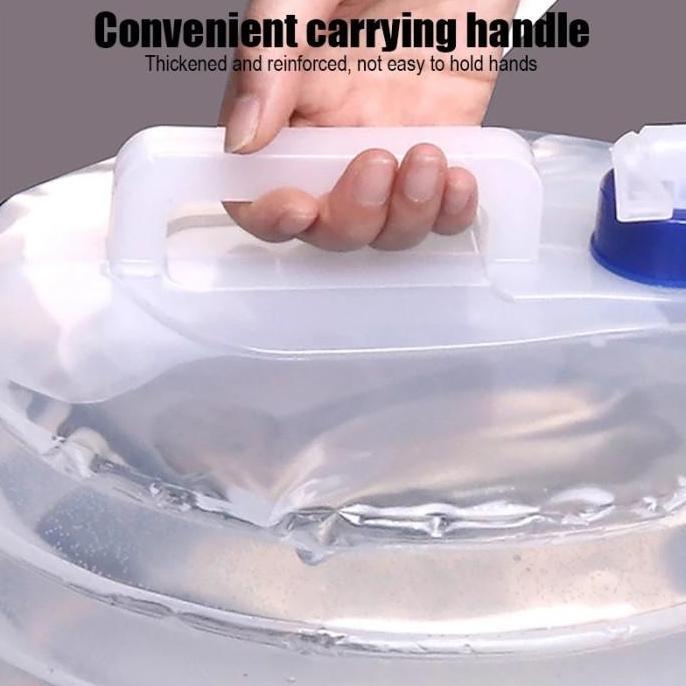 Kantong Air Minum Taffsport Jerigen Lipat Plastik Water Tank Portable
