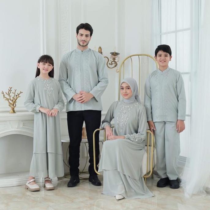 New Arrival, Rosetta Gamis Sarimbit Keluarga So-367 F By Nesty Collection