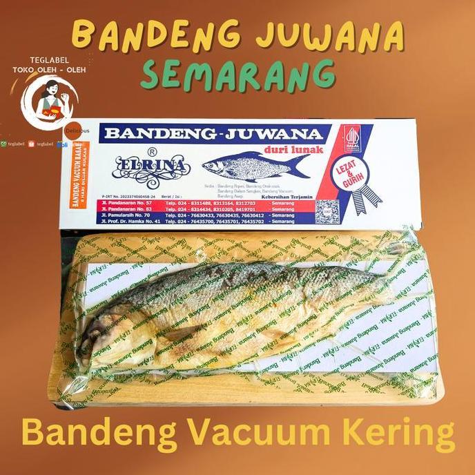 Ikan Bandeng Presto Juwana Duri Lunak Bandeng Juwana Erlina Semarang