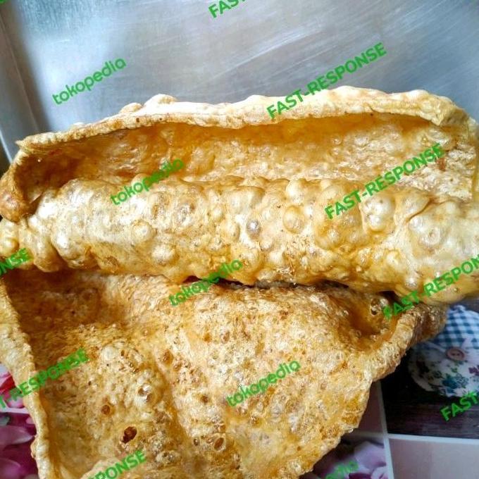 250 gram kerupuk kulit babi b2 kwecap sayur
