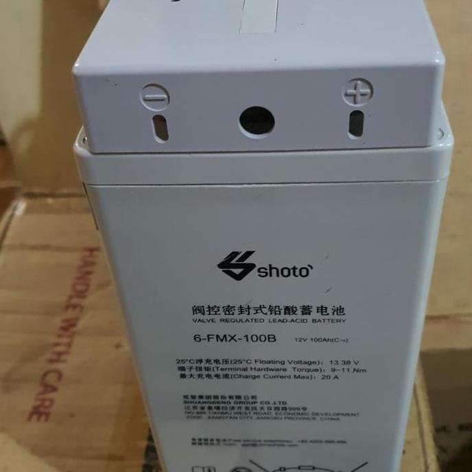 TERBARU - BATTERY AKI KERING SHOTO 12V 100Ah ORI BUAT UPS ACCU