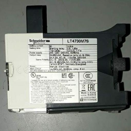 Spesial Eocr Lt4730M7S Schneider Electronic Over Current Relay Overload