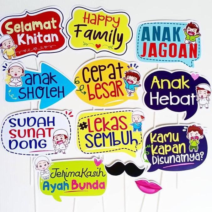 KHITAN ICON2 PROPS PHOTO BOOTH KHITANAN murah