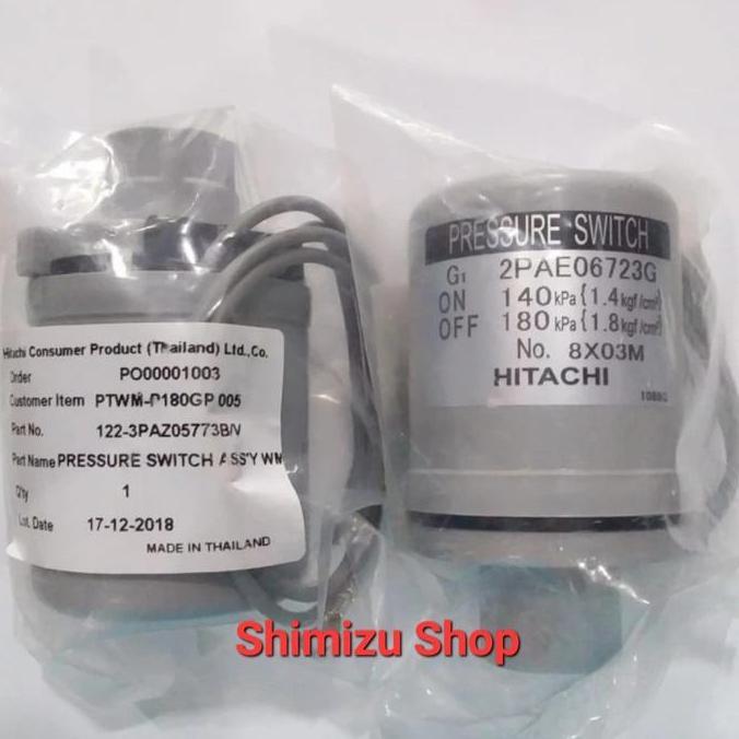 PRESSURE SWITCH POMPA HITACHI DTP 300GX / HITACHI DTPS 300GX ORIGINAL