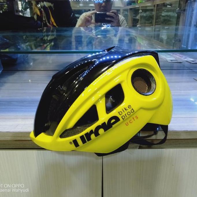 FYP HELM SEPEDA URGE SUPACROSS BLACK YELLOW SIZE S/M L/XL //