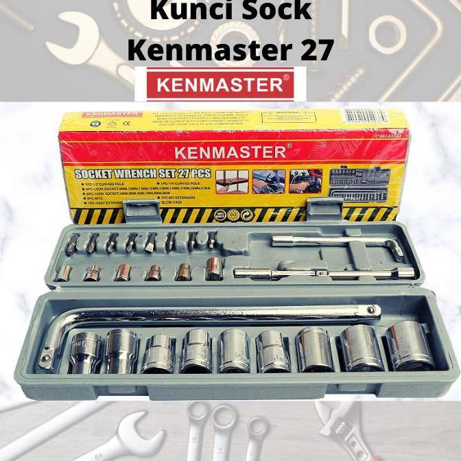 Set kunci shock kenmaster/set toolkit shock murah/toolkit shock wrench