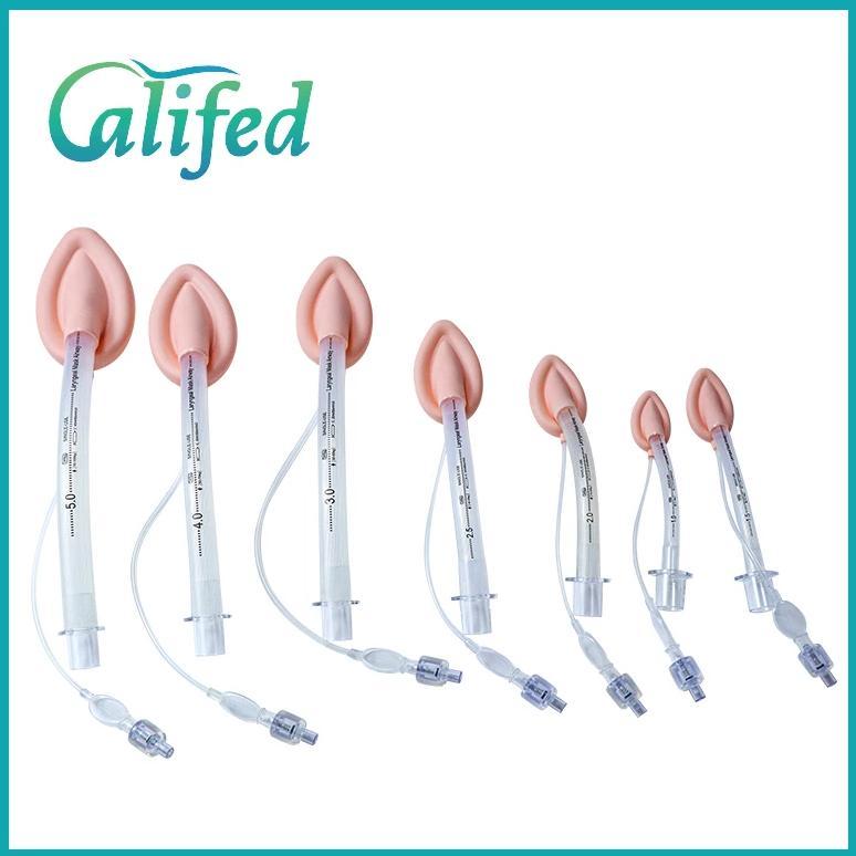 Califed Disposable Silicone Laryngeal Airway Mask LMA Tube Medical Anesthesia Sterile Intubation For