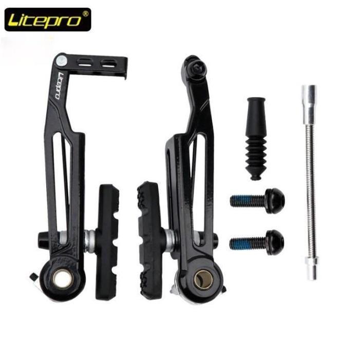 Murah V Brake set Litepro untuk SELI 16 - 22 Inch alloy 6061 - Rim Brake Non COD