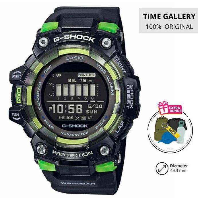 Jam Tangan Pria 100% Orinal Casio Ori G-Shock gbd100sm1dr gbd-100sm-1dr gbd100sm-1adr 1d 1a 1 watche