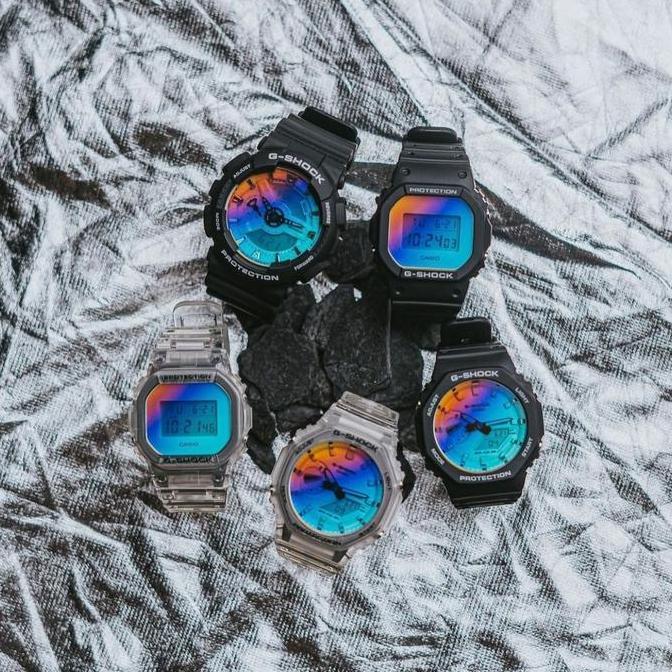 Casio G-Shock GA-2100SR-1ADR / GShock GA2100SR-1A IRIDESCENT COLOR