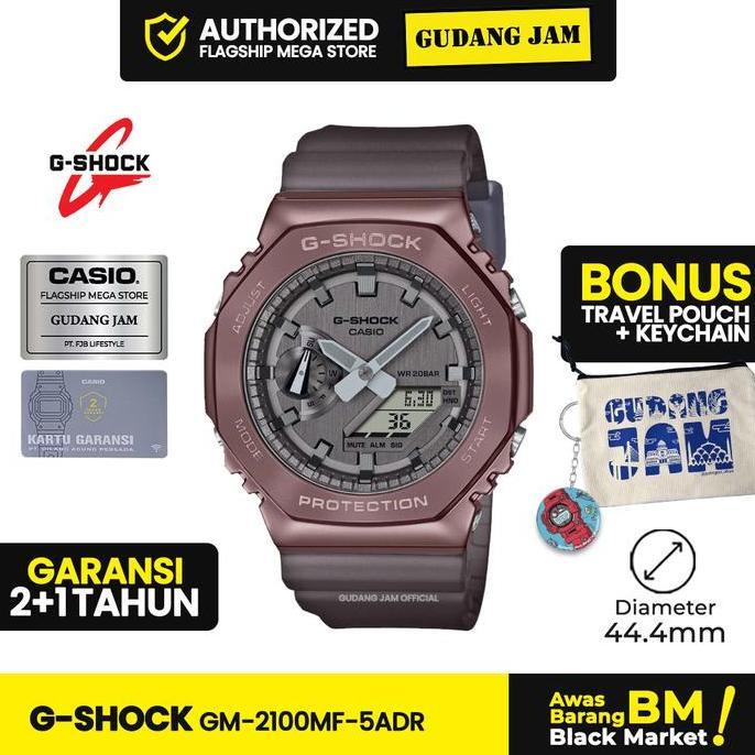 G-Shock GShock GM-2100MF-5ADR GM-2100 GM2100MF Garansi 2 Tahun