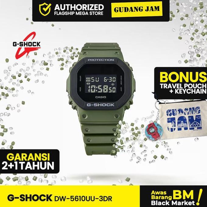 Jam Tangan G-Shock DW-5610UU-3DR DW-5610UU-3D DW-5610UU DW5610UU DW 5610UU
