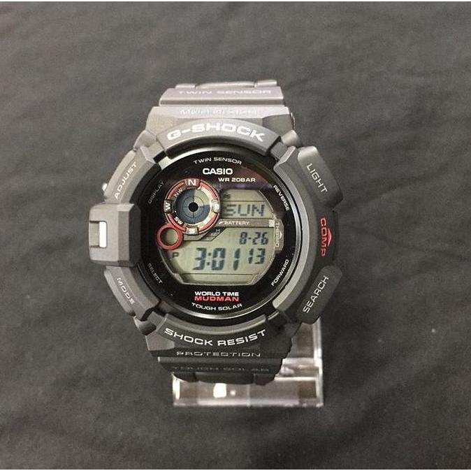 Casio Gshock G 9300-1 Mudman Orinal