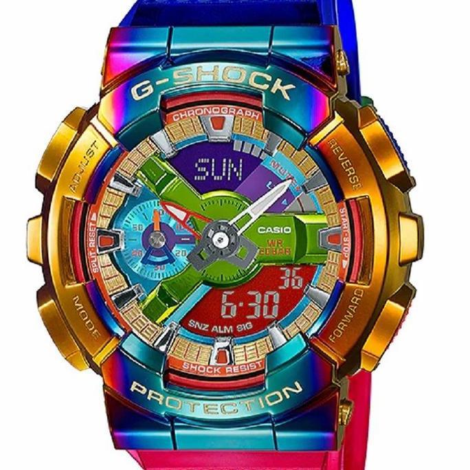 G-Shock Jam Tangan GM-110RB-2A Rainbow Edition