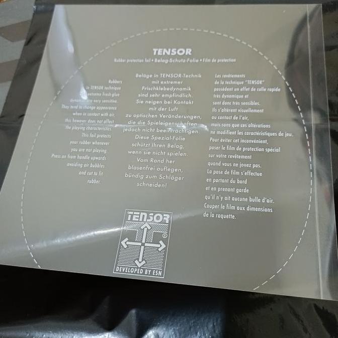 RUBBER PROTECTOR PELINDUNG KARET TENIS MEJA ANDRO TENSOR