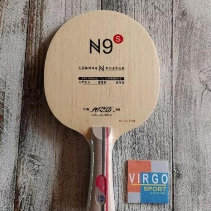 Yinhe N9s kayu blade bat bet pingpong tenis meja 100%