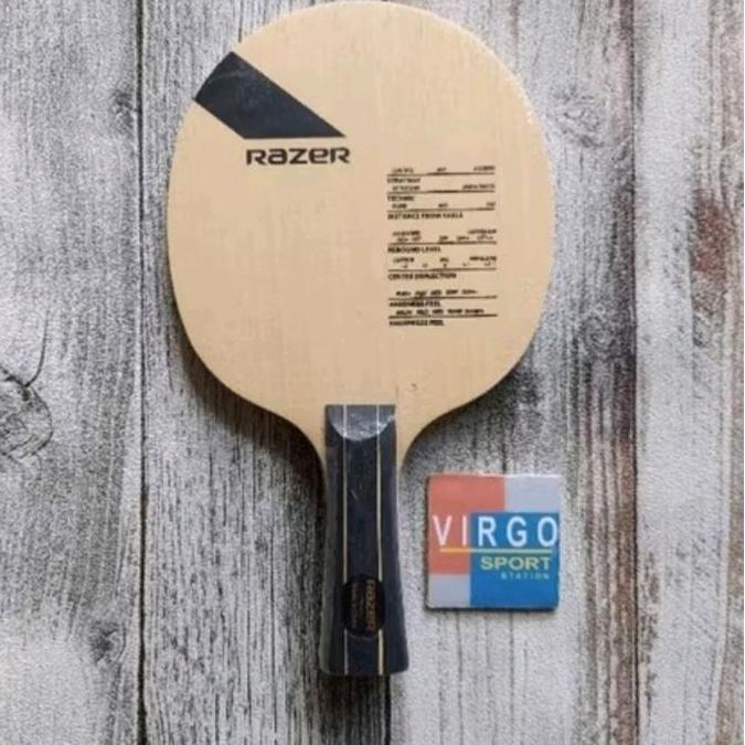 Razer L2 kayu bat bet pingpong 5ply 2carbon tenis meja