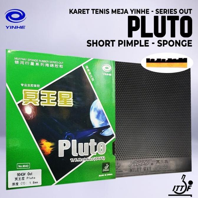 Karet Bat Bintik Pendek Yinhe Pluto 1.5mm