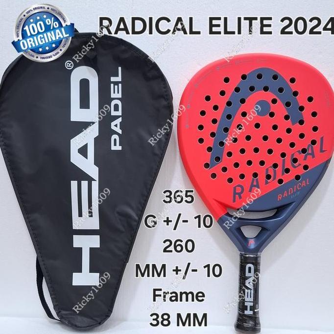 HEAD PADEL RACKET RADICAL ELITE 2024 / RAKET PADEL HEAD RADICAL ELITE 2024 - HEAD