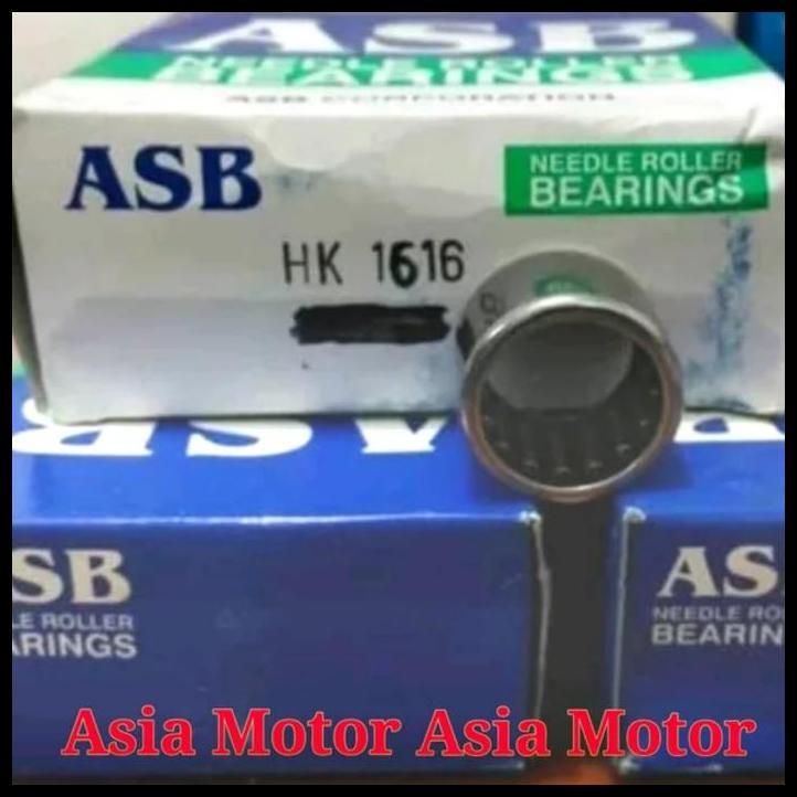 DISKON BEARING NEEDLE HK1616 ASB BERING LAHER NEDLE HK 1616 DIAMETER 16 MM !!!