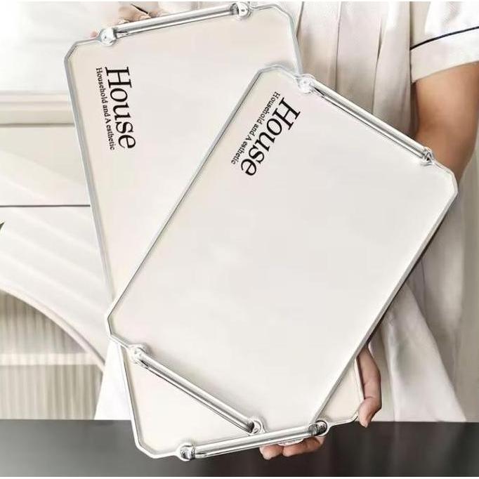 Nampan Saji Mewah dan Cantik Bahan Acrylic