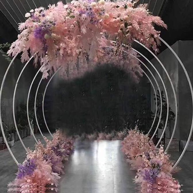 pergola besi ring 1 dekorasi