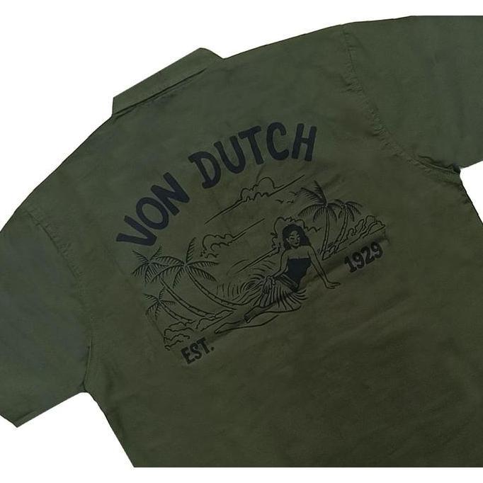 Von Dutch Workshirt 1205 Army Green