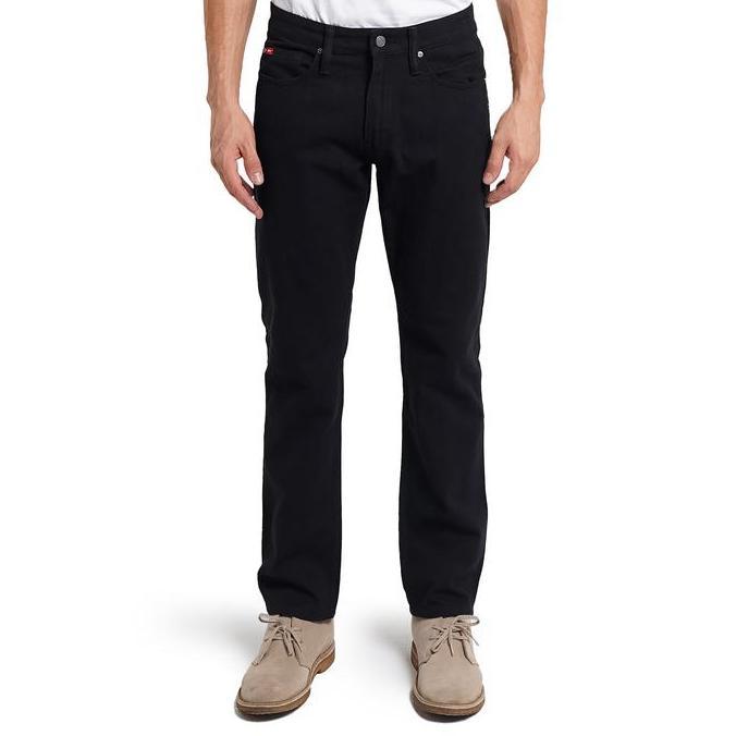 Lee Cooper Tapered Fit Jeans Arthur Rinse Black Noir