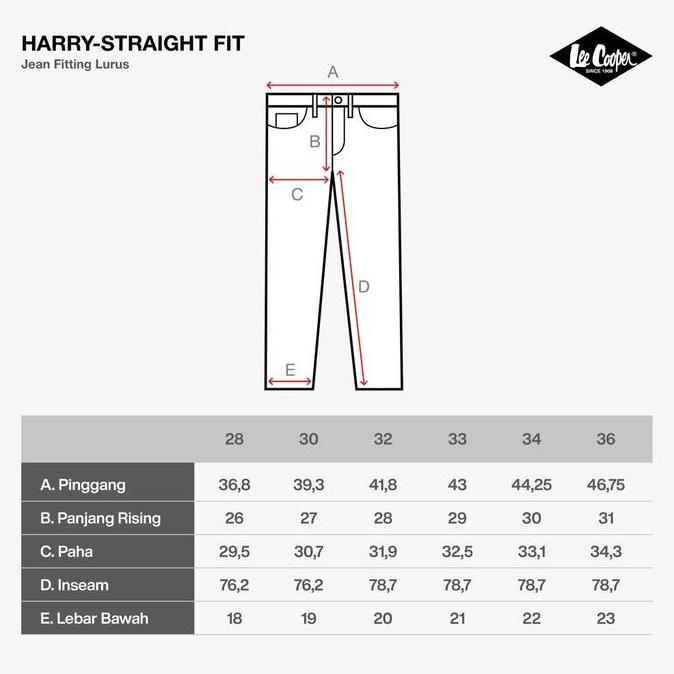 Lee Cooper Straht Fit Jeans Harry Worn Medium Blue Face