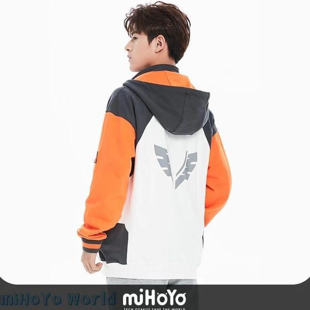 Jaket Hoodie Honkai Impact 3rd Kiana Kaslana Cosplay