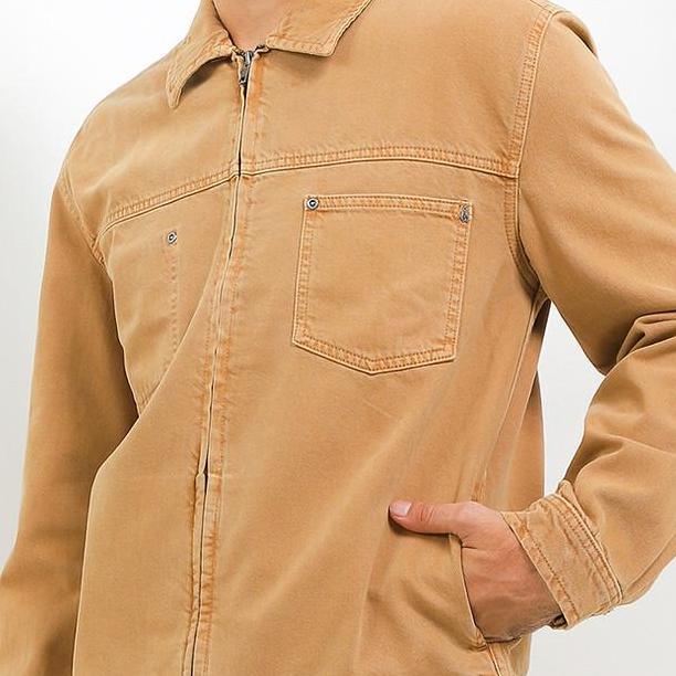 Hush Puppies Jaket Denim Pria 90S CONNOTE Khaki