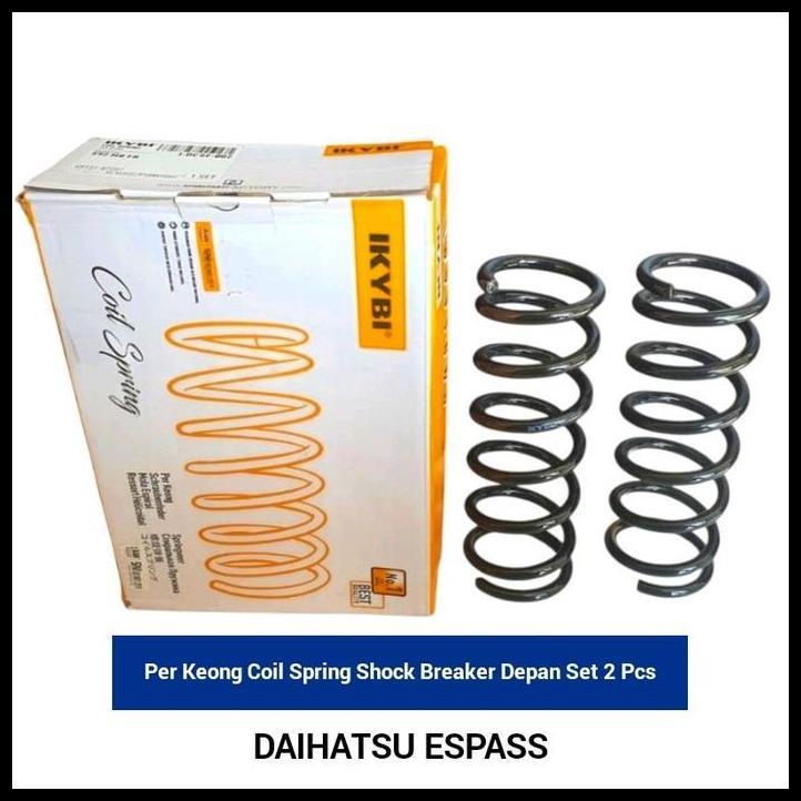 GRATIS ONGKIR PER KEONG COIL SPRING DEPAN DAIHATSU ESPASS 1SET ORIGINAL IKYBI