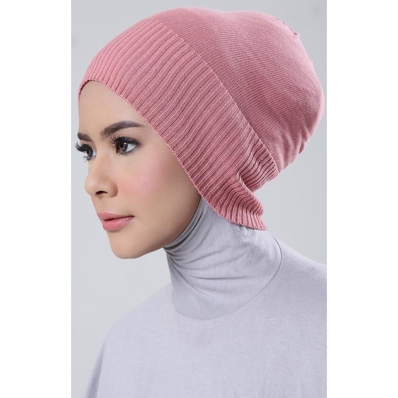 Ciput Rajut Jumbo Anti Pusing Inner Hijab Nyaman Elastis Tidak Melar