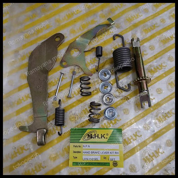 DISKON HAND BRAKE LEVER KIT REPAIR KIT SETELAN REM TANGAN STELAN REM SET KANAN MOBIL L038 L300 DIESE