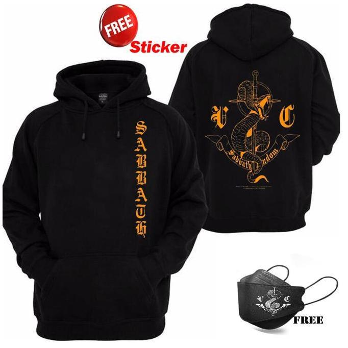 Jaket Hoodie Sabbath Crew Windbreaker Jay jo Vinny Wooin Fleece Lembut Tebal