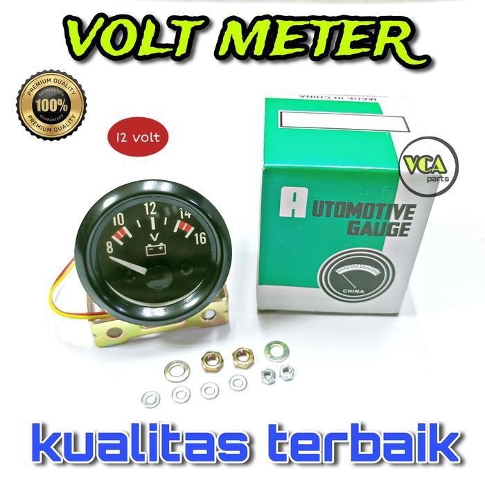 VOLT METER/VOLT METER PENGUKUR TEGANGAN MOBIL 12V UNIVERSAL