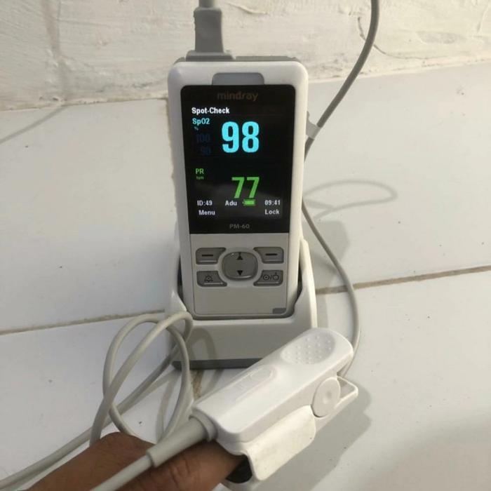 Hand Held Pulse Oxymeter Mindray Pm 60 / Pulse Oximeter Mindray Pm 60 Original Dan Terpercaya