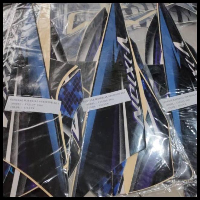 HOT DEAL (ORI) STRIPING YAMAHA VIXION 150 2009 OLD BIRU HITAM KUALITAS ORIGINAL 