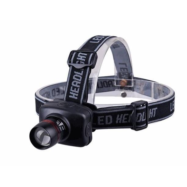 Senter Kepala Head Zoom - Headlamp Waterproof - Head Lamp Zoom