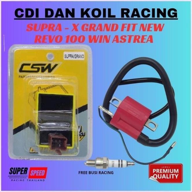 Cdi Dan Koil Racing Supra Supra X Grand Revo Lama Supra Fit New Free Busi Racing Berkualitas